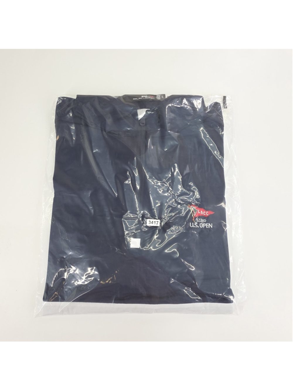 RLX Ralph Lauren Quarter Zip XL Navy U.S Open Golf Performance Pullover - Picture 11 of 11